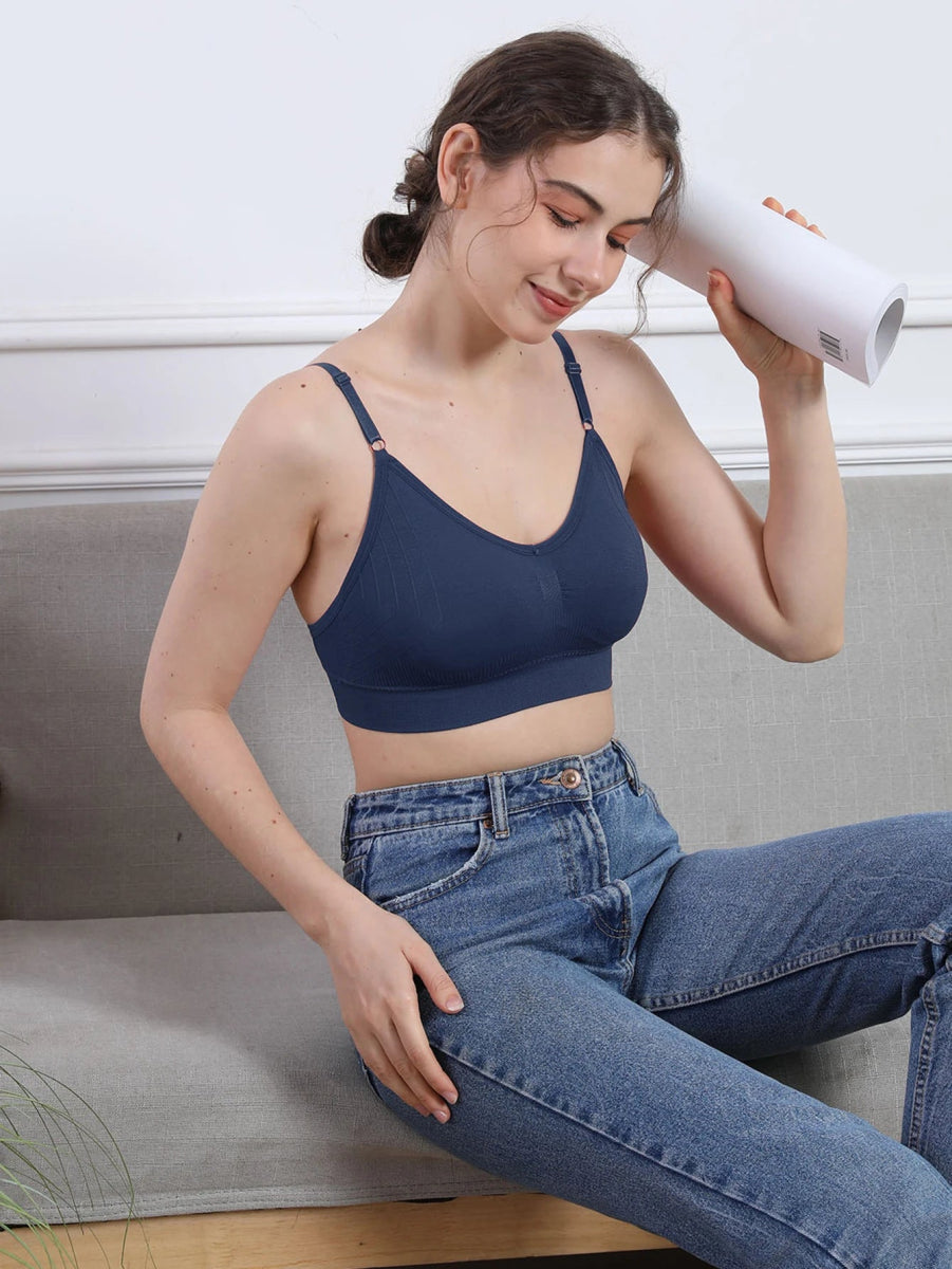 Top Cropped Feminino de Algodão – Confortável e Versátil para o Dia a Dia - Momobr